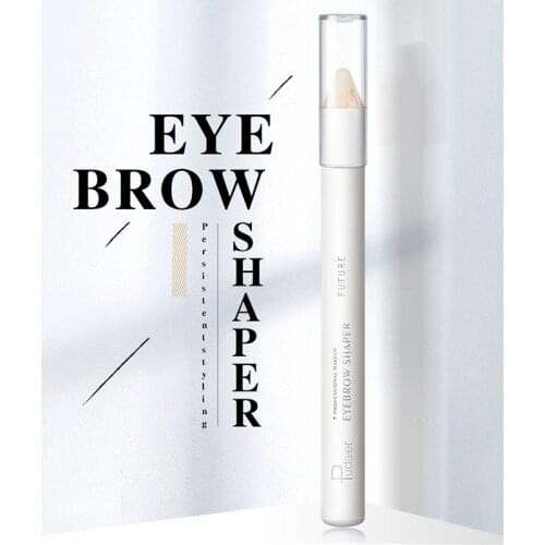 1 Pcs Eyebrow Styling Pencil Waterproof Transparent Eyebrow Wax Pen With Sharpener For Daily Makeup Party Makeup Pro Makeup