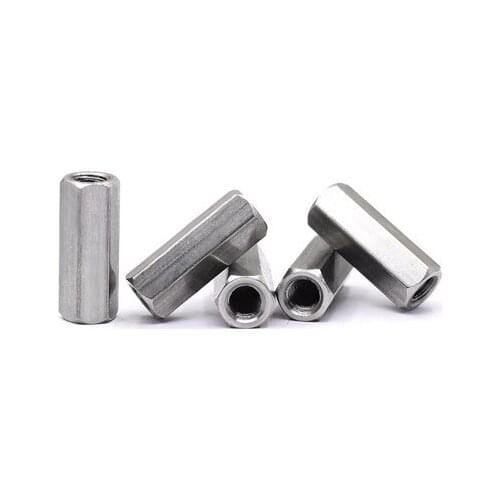 10pcs M3 hexagon connection column screws double pass isolation post nut pillar bolt stainless steel 5mm opposite length