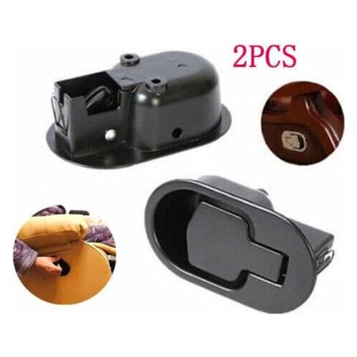2xMetal Sofa Handle Cable Replacement Recliner Chair Couch Durable Release Lever