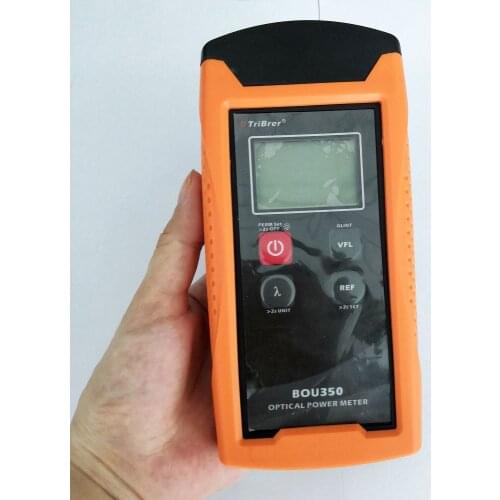 Free Shipping Tribrer BOU350 Fiber Optic Tester Equipment Optical Power Meter