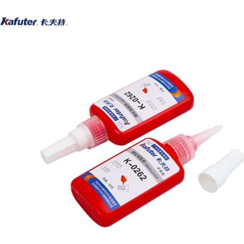 Kafuter 50ml High Strength Anaerobic Thread Locking Sealant K-0262 K-0271 K-0340Sealant Screw Curing Adhesive
