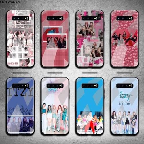 ITZY Phone Case Tempered Glass For Samsung S20 Plus S7 S8 S9 S10 Plus Note 8 9 10 Plus