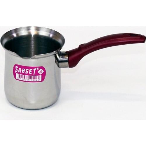 Eminox steel coffee pot 10 cm butter melting pan milk cooking coffee supplies kitchen supplies long handle stainless Turkish