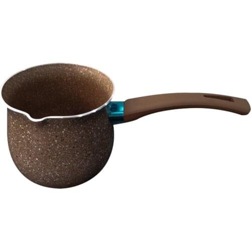 Single Handle Anti-scalding Coffee Pot Non-stick Pan Mini Milk Pot FPing