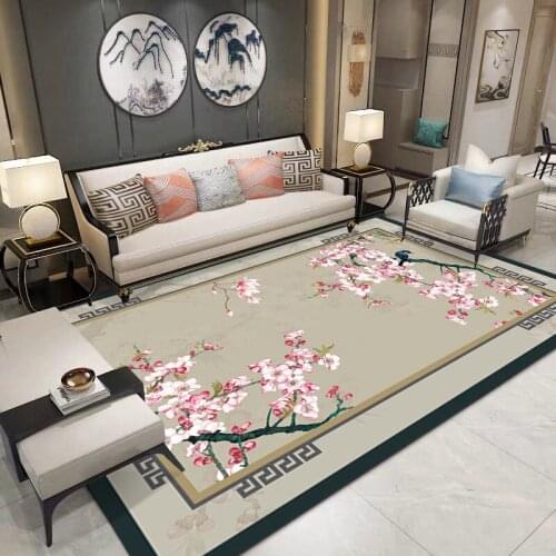 Japanese Style Carpet Chinese Style Living Room Decoration Non-Slip Bedroom Floor Mats Corridor Door Mats Bathroom Non-Slip Carp