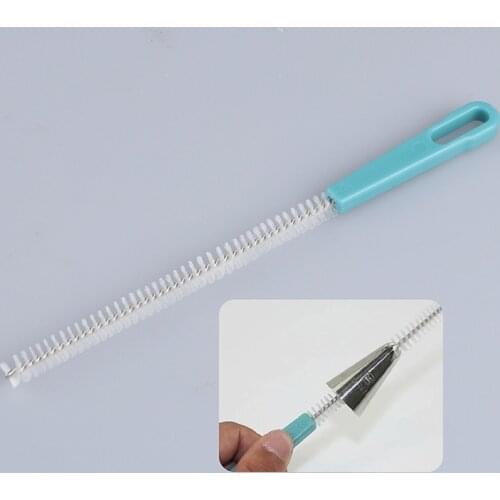 1pc Nylon Tube Spiral Brushes Straw Set For Drinking Straws / Glasses / Keyboards / Jewelry Cleaning Brushes Clean Tools