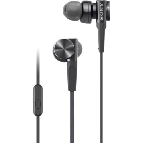 SONY Sealed Type In-Ear earphone MDR-XB75AP with mic free shipping earbuds