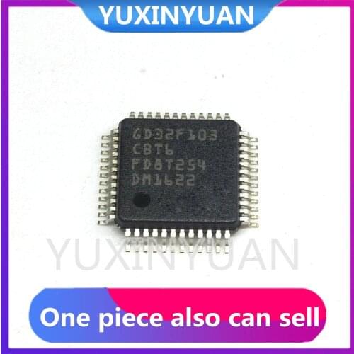 NEW 1PCS GD32F103CBT6 GD32F103 32F103CBT6 QFP