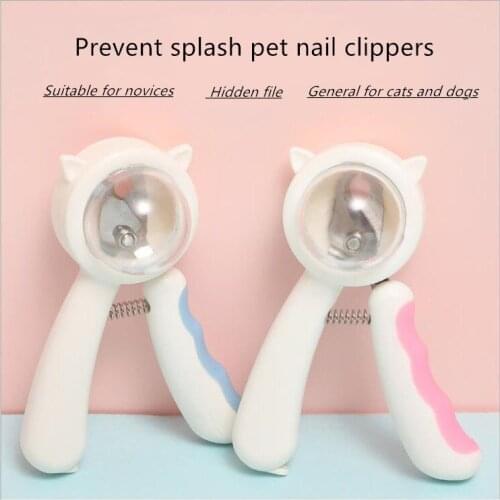 Professional Pet Cat Dog Nail Clipper Cutter Stainless Steel Grooming Scissors Clippers Claw Nail Scissors with Lock