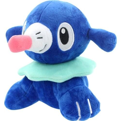 19cm Pokemon Popplio Plush Toy Soft Stuffed Animals Cartoon Doll Kids Gifts