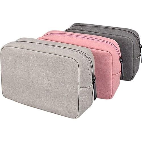 Portable Case For Headphones Closet Organizer Digital Accessories Charger Data Cable Storage Bag Usb Zipper Packet Travel Sack