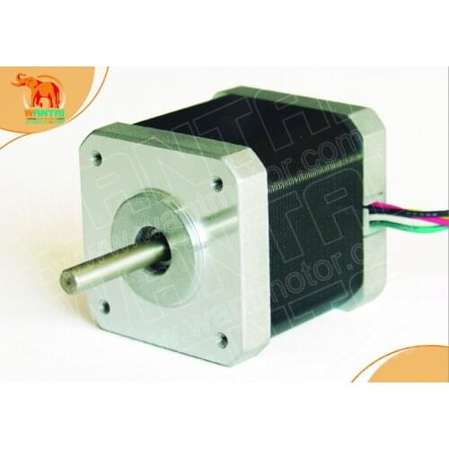 Wantai Stepper Motor CNC Nema17, 12VDC, 28N.cm, 34mm length, 4-Lead,1.8 degree 3D Reprap Printer , Robot Mill