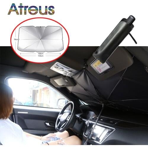 Car Front Window Sun Shade Protector Parasol UV Protector for Audi Q7 A6 C5 C6 C7 A3 8P 8V 8L A4 B8 B6 B7 B9 Q5 A1 TT MK2 Q3