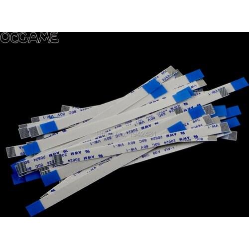 10pcs/lot Replacement Power Switch Ribbon Flex Cable For Playstation 3 PS3 Slim 2500 10Pin 0.5 90 A OCGAME