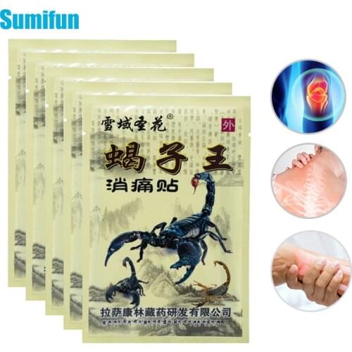 40pc/5bags Scorpion Venom Plaster Arthritis Joint Pain Relieving Patch Back Shoulder Knee Ache Medical Sticker Health Care C1494