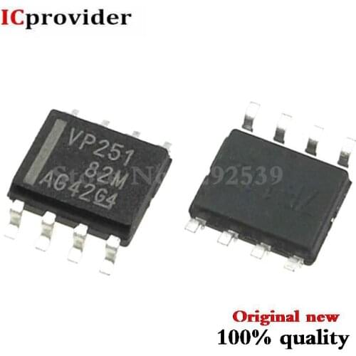 50pcs/lot SN65HVD251DR SN65HVD251 65HVD251 VP251 SOP8