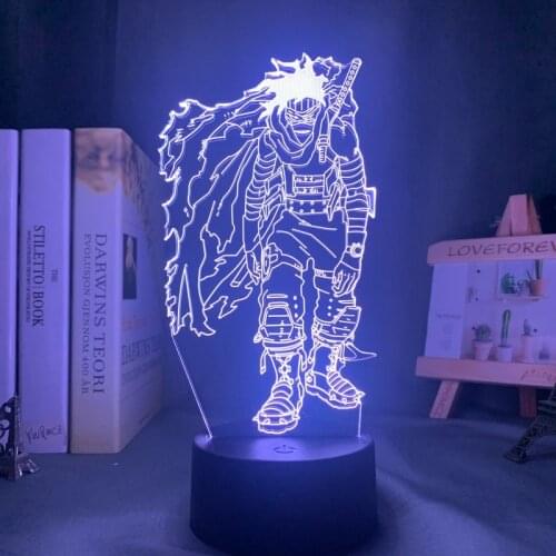 Anime My Hero Academia Chizome Akaguro Led Night Light Lamp for Room Deco Birthday Gift Chizome Akaguro 3d Lamp Stain