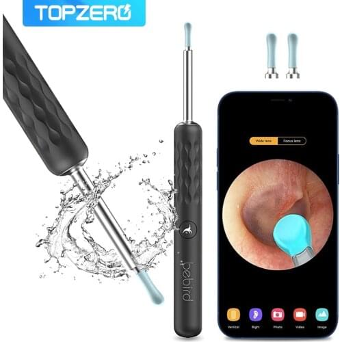 R3 WiFi Ear Cleaning Endoscope Camera Visual Ear Spoon 300W High Precision Mini Camera Otoscope Borescope Ear Picker Tool Set
