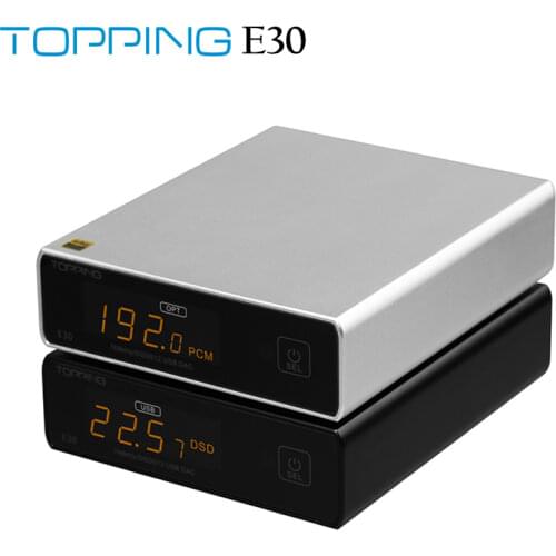 TOPPING E30 DAC Hi-Res AK4493 32Bit/768kHz DSD512 HiFi XMOS XU208 Decoder