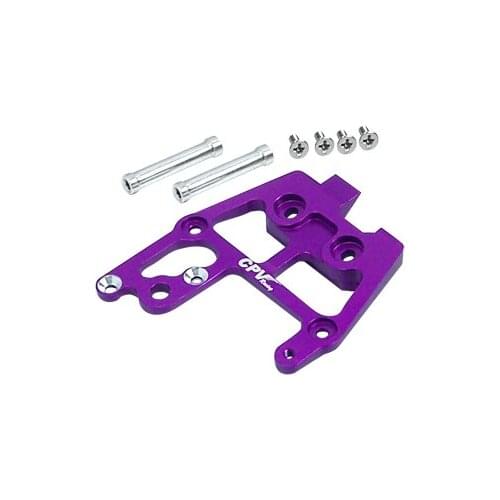 Purple Aluminum Strengthen Bracket for Upper Plate for HPI Nitro MT2