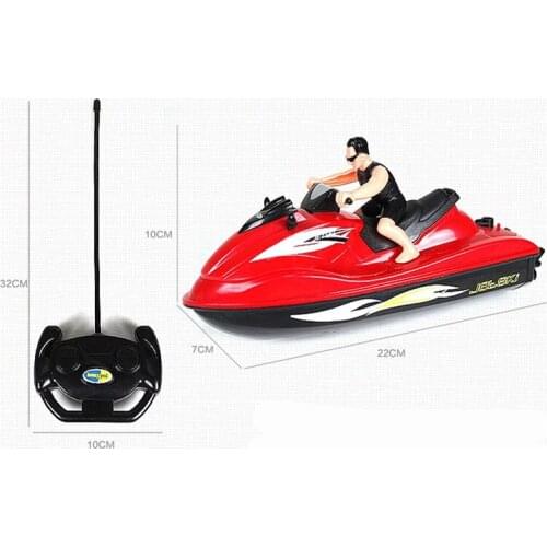 Remote boat Speedboat Grownups Children Playing In The Water Baby Bath Remote Motorized Boats Electric Boat Cruises 2020
