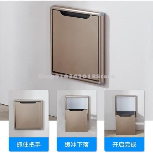 Creative Shoe Stool For Home Use Narrow And Ultra Thin Invisible Folding Shoe Stool Wall Hanging Wall Hanging Entry Luxury