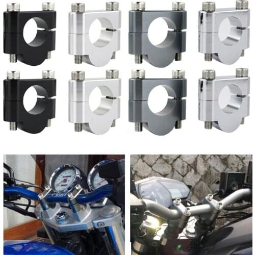 Handlebar Risers 22mm 7/8" Mounting Clamps Fit For Kawasaki KLX125L KLX400R KLX450R KLX650R KLR250 KLR650 KLX250S KLX400SR