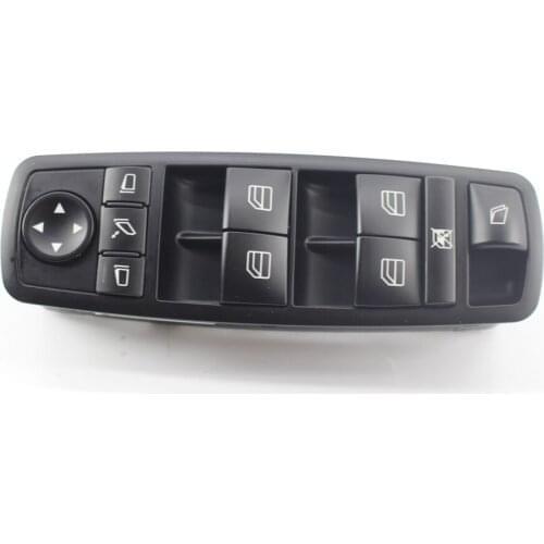 Left Front Window Mirror Master Switch fit for Mercedes Benz GL R Class Black
