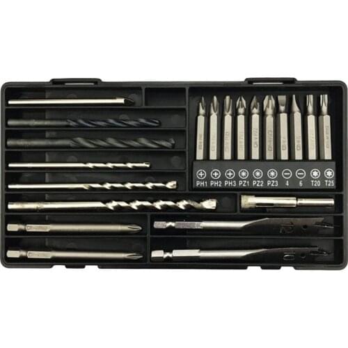 Multi-function High-speed Steel Drill Combination Tool PZ Screwdriver + Drill Wear-resistant Practical Household Tools