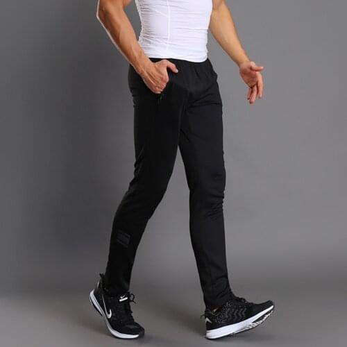 2019 Mens Casual Fitness Joggers Pants Gyms Stretch Cotton Men Skinny Sweatpants Slim Workout Breathable Long Pants Trousers