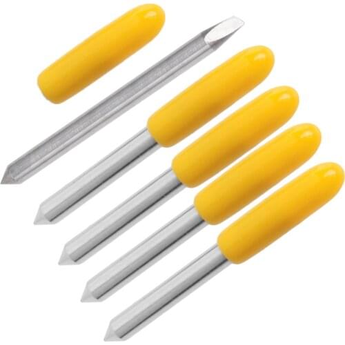 Nice 15Pcs/set 30/45/60 Degree Blades Cutting Plotter Files For Mimaki Vinyl Cutter Blade