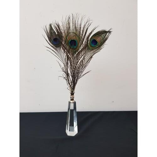 AROSE TAVUZKUŞU FEATHER SILVER NOZZLE FEATHER DECOR