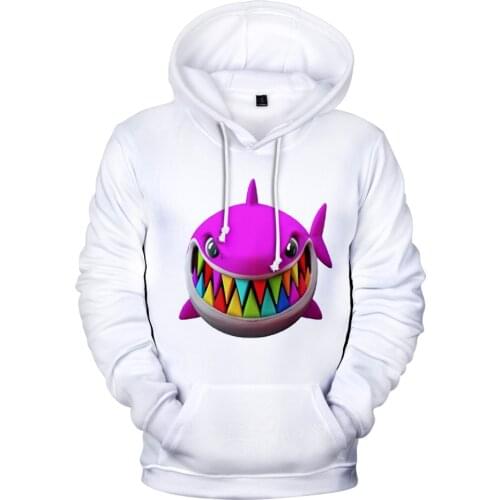 Hot White Hooded 3D Printed 6IX9INE Hoodies Men Sweatshirts Women Autumn Streetwear 3D 6IX9INE Hoodie boys girls Pullovers