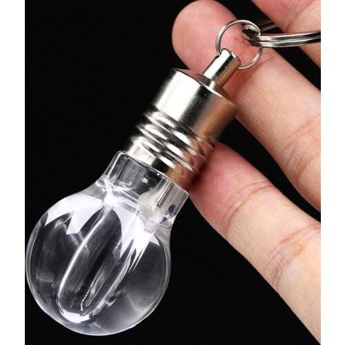 Bulb USB Flash Drive 2.0 with Blue LED Light 16GB 8GB 32GB 4GB 64GB Pendrive flash Memory Stick Pen drive Usb Disk Special Gifts