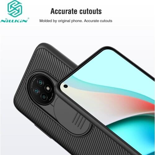 Camera Protection Case for Xiaomi Redmi Note 9T 5G NILLKIN CamShield Slide Cover Protect Camera Lens Cases For Redmi Note 9T
