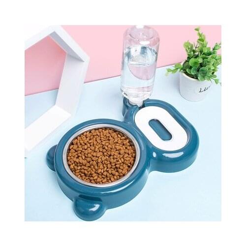 Pet Cat Automatic Feeders Large Capacity Cat Water Fountain Plastic Dog Water Bottle Feeding Bowls Water Dispenser for Cats