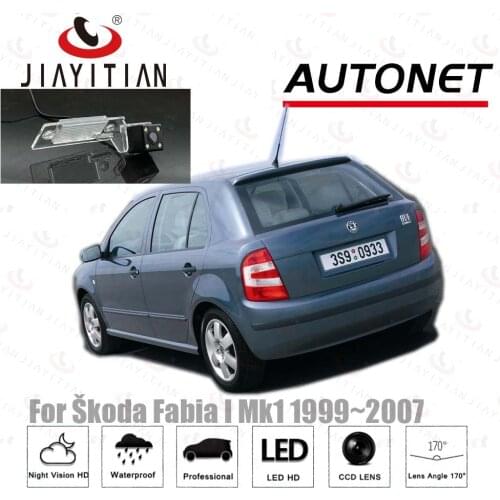 JiaYiTian car camera For Skoda Fabia 1 Mk1 6Y 1999 2007 2000 2001 2002 2003 2005 Night Vision Backup camera license plate camera