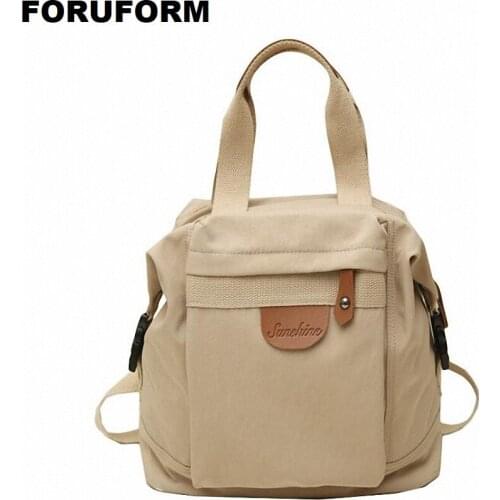 Brand Fashion Backpack Women Shoulder Bag School Bags For Teenager Girls Casual Solid Backpack School Mochila Rucksack LI-2695