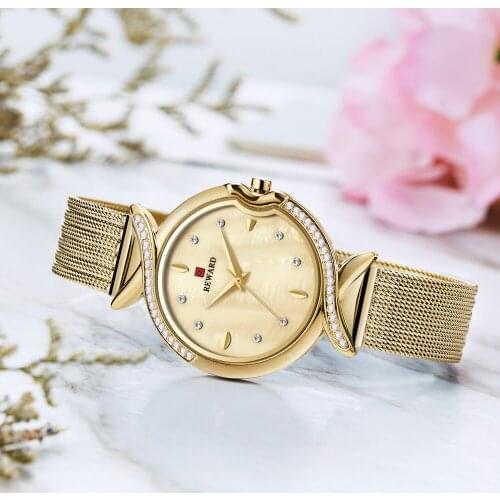 REWARD Watch Fashion Women Watches Dress Jewelry Bracelet Strap Quartz Waterproof Watch Ladies Girl For Women Relogio Feminino