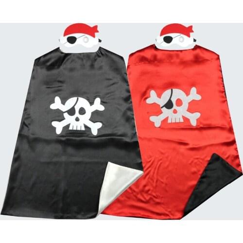 Kids boys pirate costume cosplay costumes set for boy halloween costumes Pirates of Caribbean play Birthday cape