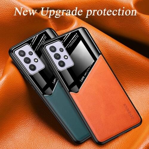 For Samsung Galaxy A72 A52 A32 A42 A12 A02 A02S 5G Luxury PU Leather Lens Protection Cover For Galaxy A20E A11 M11 4G F62 Cases
