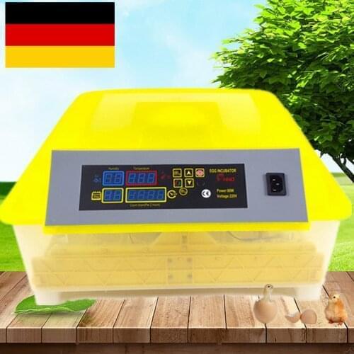 Mini 48 Eggs Incubator Electronic Digital Poultry Hatchery Automatic Turning Temperature Control For Chickens Ducks Quails