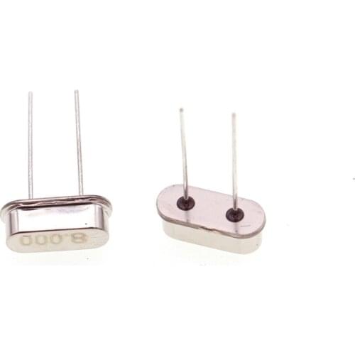 HC-49S Crystal Oscillator 11Values x 5PCS=55PCS 4MHZ 6MHZ 8MHZ 10MHZ 11.0592MHZ 12MHZ 16MHZ 20MHZ 24MHZ 22.1184MHZ 25MHZ