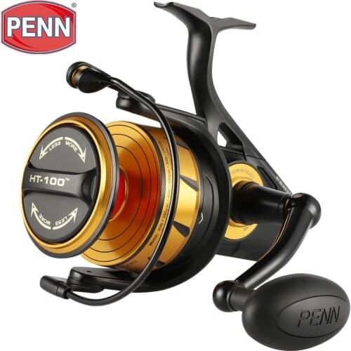 Penn Spinfisher VI SSVI 2500-10500 Spinning Fishing Reel 5+1bb Full Metal Body Ht-100 Saltwater Boat Fishing Reel IPX5 MAX22.6kg