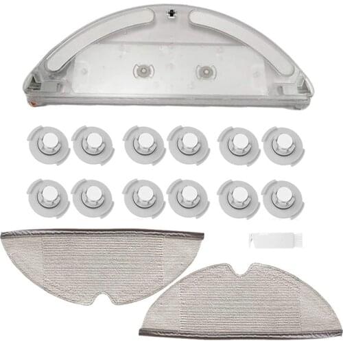 Replacement Parts Kits 1 Water Tank 2 Mop Cloths 12 Water Tank Filter for Xiaomi Roborock S50 S51 S55 S6 T61 Accessories