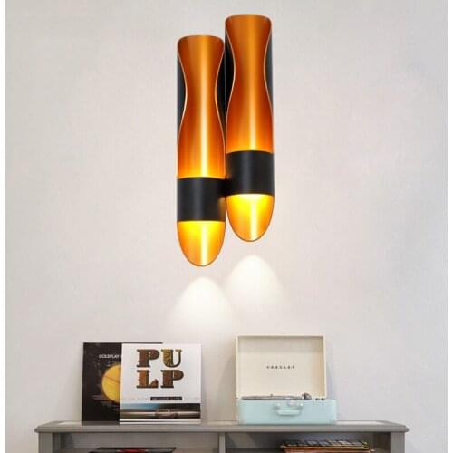 Nordic Wall Lamp Living Room Aisle Bedroom Headlamp Creative Modern Minimalist Stair Wall Sconce Light Fixture LED Vanity Light