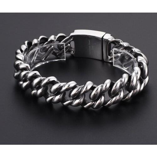 New personality titanium steel bracelet stainless steel mens jewelry tide men jewelry