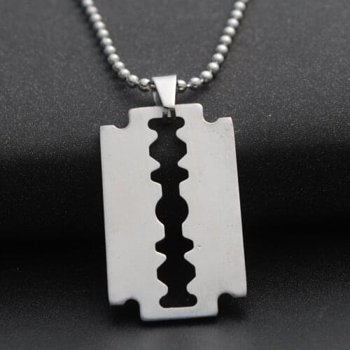 Hiphop rock necklaces man Magic Claw Necklace Trendy Men and Women Hip Hop Wild Titanium Steel Sweater Chain