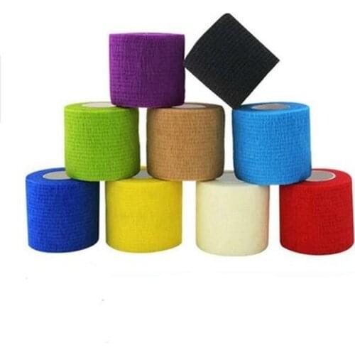 Self-adhesive Cshesive Bandage First Aid Kit Sports Body Gauze Vet Medical Tape Security Protection Emergency