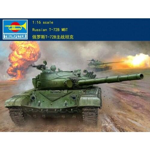 Trumpeter 00924 1/16 Scale Russian T-72B MBT Model Kit